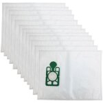 Remplacement du sac  poussire filtre hepa pour d'aspirateur 12 pices hvr200 henry nvh200, nrv200, ...