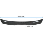 Remplacement universel de modification de voiture d'aile de becquet de toit arri�re pour le style de ...