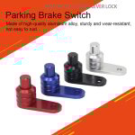 Remplacement de verrouillage de levier de commutateur de frein de stationnement de moto pour nmax 155 ...
