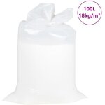 Remplissage pouf eps 100 l, blanc, 18 kg / m