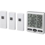 Renkforce - thermo - hygrom�tre radiopilot� argent