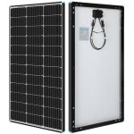 Renogy - panneau solaire 100 w 12 v, module photovoltaque monocristallin haute efficacit� pour camping ...