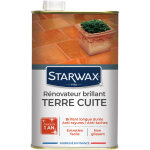 Rnovateur brillant protecteur pour tomettes et terres cuites 1l starwax