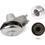 Renvoi d'angle pour d�broussailleuse, t�te d'engrenage universelle en alliage d'aluminium et acier - ...