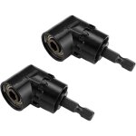 Renvoi d'angle visseuse 2 pices 105 degrs multifonction angle droit pilote, foret  angle droit, porte ...