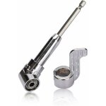 Renvoi d'angle pour visseuse, coud  105 degrs, tige hexagonale 1 / 4, adapt pour perceuses.