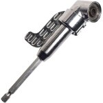 Renvoi d'angle visseuse coude  angle droit 105 degrs tige hexagonale 1 / 4  pour perceuse