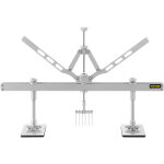 Reparation peinture dent machine de reparation de tole avec kit 6 griffe en acier outils de reparation ...