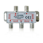 R�partiteur tv 4 sorties 5 - 2300 mhz (0144884r13)