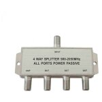 Edm - répartiteur / sat 4 sorties 900 - 2050 mhz uniquement pour antenne parabolique (retractable) Edm - répartiteur / sat 4 sorties 900 - 2050 mhz uniquement pour antenne parabolique (retractable)