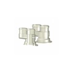 Répartiteur de vidange de chaudière coulissante 60 / 100 a 80 - 80 mod. 4 plastique pps Répartiteur de vidange de chaudière coulissante 60 / 100 a 80 - 80 mod. 4 plastique pps