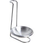 Repose - cuill�re en acier inoxydable - support pour cuill�re de cuisine, louche � soupe - support pour ...