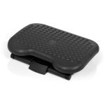 Repose - pied piedino dot noir inclinable, r�glable en hauteur hjh office