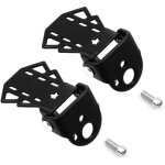 Repose - pied v�lo universel robuste, p�dale arri�re compatible vtt et v�los, fixation solide