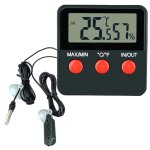Reptiles thermom�tre num�rique hygrom�tre lcd jauge de temp�rature et humidit� pour terrarium animaux ...