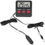 Reptiles thermom�tre num�rique hygrom�tre lcd jauge de temp�rature et humidit� pour terrarium animaux ...