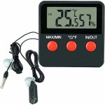 Reptiles thermom�tre num�rique hygrom�tre lcd jauge de temp�rature et humidit� pour terrarium animaux ...