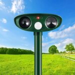 R�pulsif solaire pour chat, r�pulsif ultrasonique pour chat d'ext�rieur, r�pulsif ultrasonique pour rongeurs ...