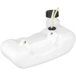 R�servoir carburant tondeuse d�broussailleuse cg430 520 43cc 52cc 47cc en plastique blanc, 95 mm