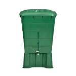 Suinga - rservoir d'eau en polypropylne 300 l. recuperateur d eau 66x80x92 cm, avec socle de support ...