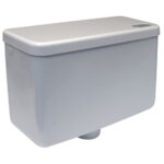 R�servoir de chasse 6 - 9 litres, avec syst�me de d�marrage - arr�t jomorit 16000101 blanc