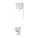Regiplast - rservoir wc - europa 300 simple dbit - haut - a chanette