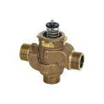 Soupape 3 voies honeywell filetage male 1'' - kvs: 7, 7 interdomo ref 286051 honeywell home vczmq6000 ...