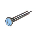 Rsistance blinde  bride filete 1'1 / 4, plie 1 fois 2000w mono l220 / 250mm - diff