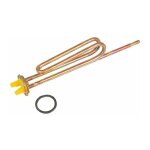 Amf - resistance blindee thermo - plongeur droite unipolaire � bride - 2000 w - cotherm