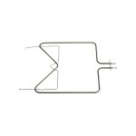 Resistance inferieure 1150w 481010375734 pour four bauknecht, hotpoint ariston, ignis, indesit, laden, ...
