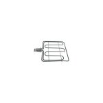 R�sistance de voute grill 1200 + 2110w (44001353, 93767523) four, cuisini�re candy, hoover rosieres, ...