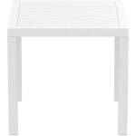 Resol - garbar arctic table carrée intérieure, extérieure 80x80 blanc Resol - garbar arctic table carrée intérieure, extérieure 80x80 blanc