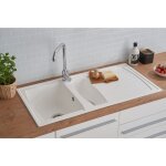 Respekta - vier vier de cuisine vier  encastrer mineralite vier 100 x 50 blanc