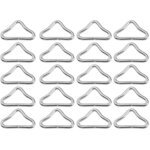 Ressort de trampoline, boucle de triangle de trampoline, trampoline v bagues en acier inoxydable triangle ...