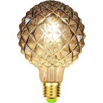 R�tro ampoules led filament edison ampoules 4w fum�e verre 220 / 240v e27 cristal ampoules d�coratives ...