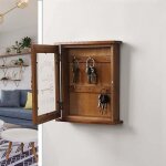 Rtro en bois tenture murale bote de rangement cls maison rustique porte suspendue , ancienne couleur ...
