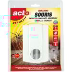 Acto - retro r�pulsif ultrasons souris, insectes rampants, araign�es sp�cial combles et greniers