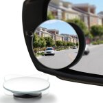 Rtroviseur d'angle mort, 2 pouces, rond, en verre hd, sans cadre, convexe, accessoire extrieur avec ...