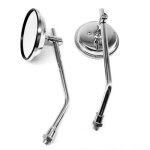Lifcausal - rtroviseur arrire universel pour moto et vlo lectrique, convexe, supporte rotation 360 ...