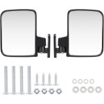 Rtroviseur latral de voiture de club, rtroviseurs convexes, installation facile, adapts  yamaha