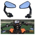Rtroviseurs moto, 7 / 8' 22mm retroviseur moto embout de guidon, anti - glare moto rtroviseurs latraux, ...