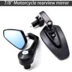 Rtroviseurs moto 7 / 8' 22mm retroviseur moto embout de guidon anti - glare retroviseur latraux moto ...