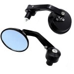 Fei yu - rtroviseur de moto universel pour guidon, rtroviseur rond, rtroviseur d'aide  la marche ...