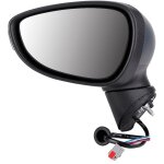 Rétroviseur de porte électrique cté passager gauche rétroviseur avec clignotant adapté pour ford fiesta ... Rétroviseur de porte électrique cté passager gauche rétroviseur avec clignotant adapté pour ford fiesta ...