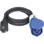 Rev - 0577750555 alimentation rallonge 16 a noir 1. 50 m h07rn - f 3g 1, 5 mm