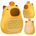 R�veil capybara, veilleuse, minuteur de bureau, r�p�tition, led, usb