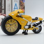 Feiyue - rveil cratif de dessin anim, dcoration de bureau, horloge de moto pour la maison et le bureau, ...