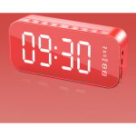 Lifcausal - rveil numrique avec haut - parleur bluetooth, radio, surface miroir, port usb, horloge ...