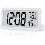 Tlily - rveil numrique, horloge de bureau, dcorations d'horloge lectronique lcd  piles pour bureau ...