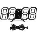 Rveil numrique horloge lectronique 3d led grand cran commande vocale intelligente trois modes d'affichage ...